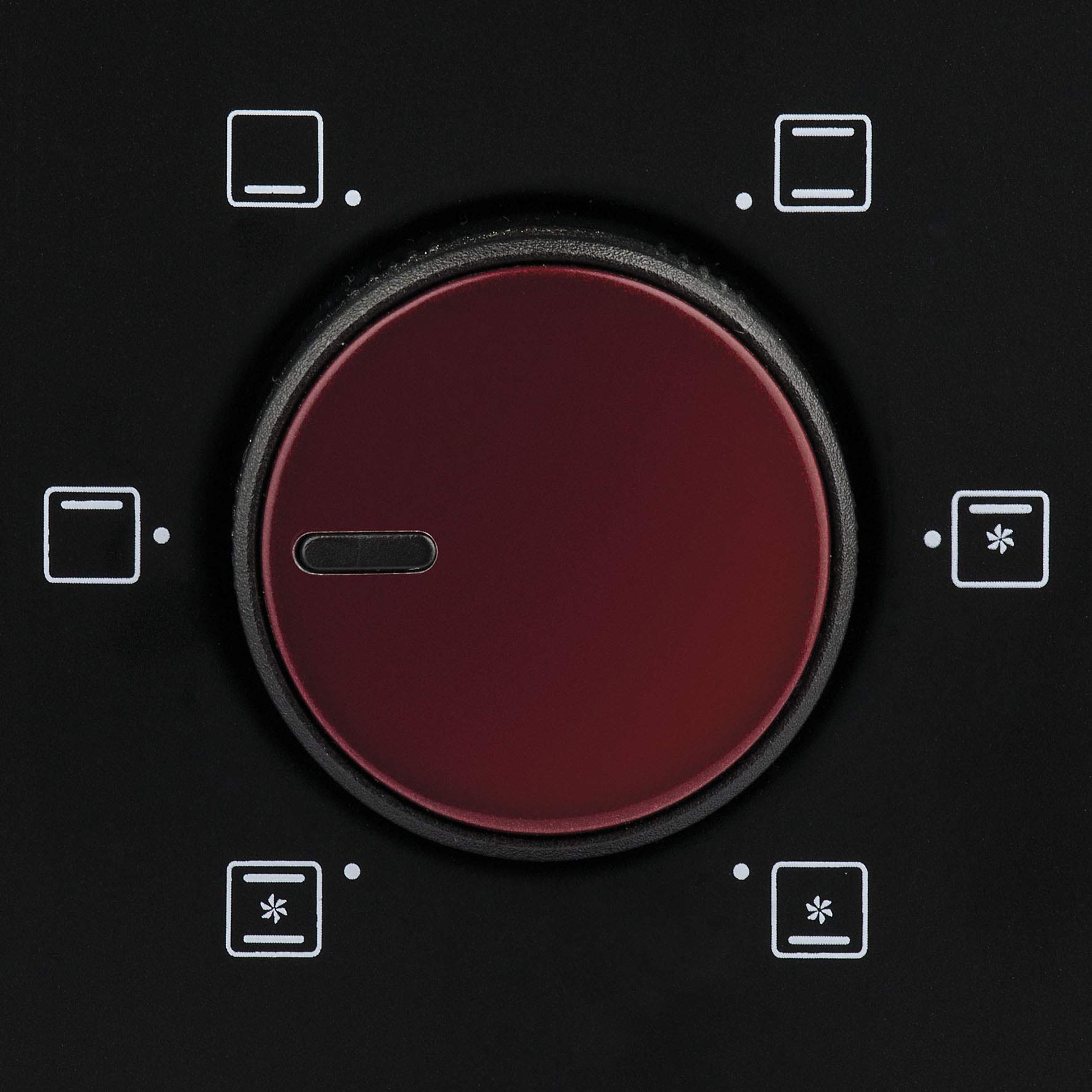 G3 Ferrari G10135 Forno Elettrico Ventilato "Il Moro 20 Plus",1380W, 20 Litri, 100-230°C, Antiaderente, Nero/Rosso