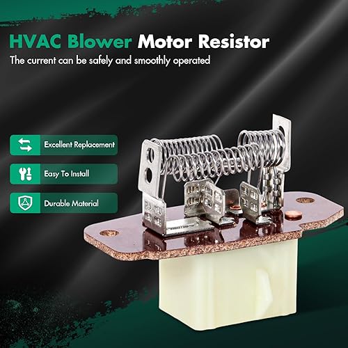 Miniatura 427 de SCITOO Resistencia de motor de ventilador HVAC para 2008-2013 para Chrysler 300/2008-2016 para Town & Country/2008-2010 para Dodge Charger/2008-2018