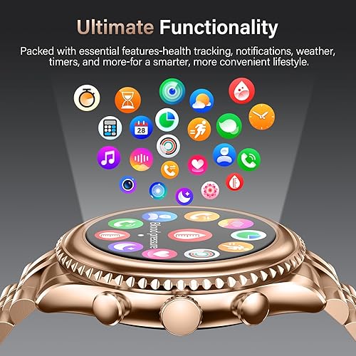 Miniatura 9 de Reloj inteligente de lujo de alta gama para hombres, esfera giratoria (bisel de corte de hacha), pantalla AMOLED de 1.32 pulgadas, frecuencia