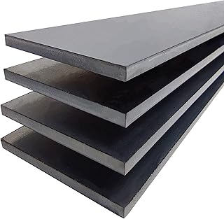 4 Pack 12"x1.5"x0.12" 1095 Steel for Knife Making with Strict Quality Standards, The Perfect Knife Making Steel for Professional & Hobbyist Use, Annealed High Carbon Steel for DIY Knife Making
