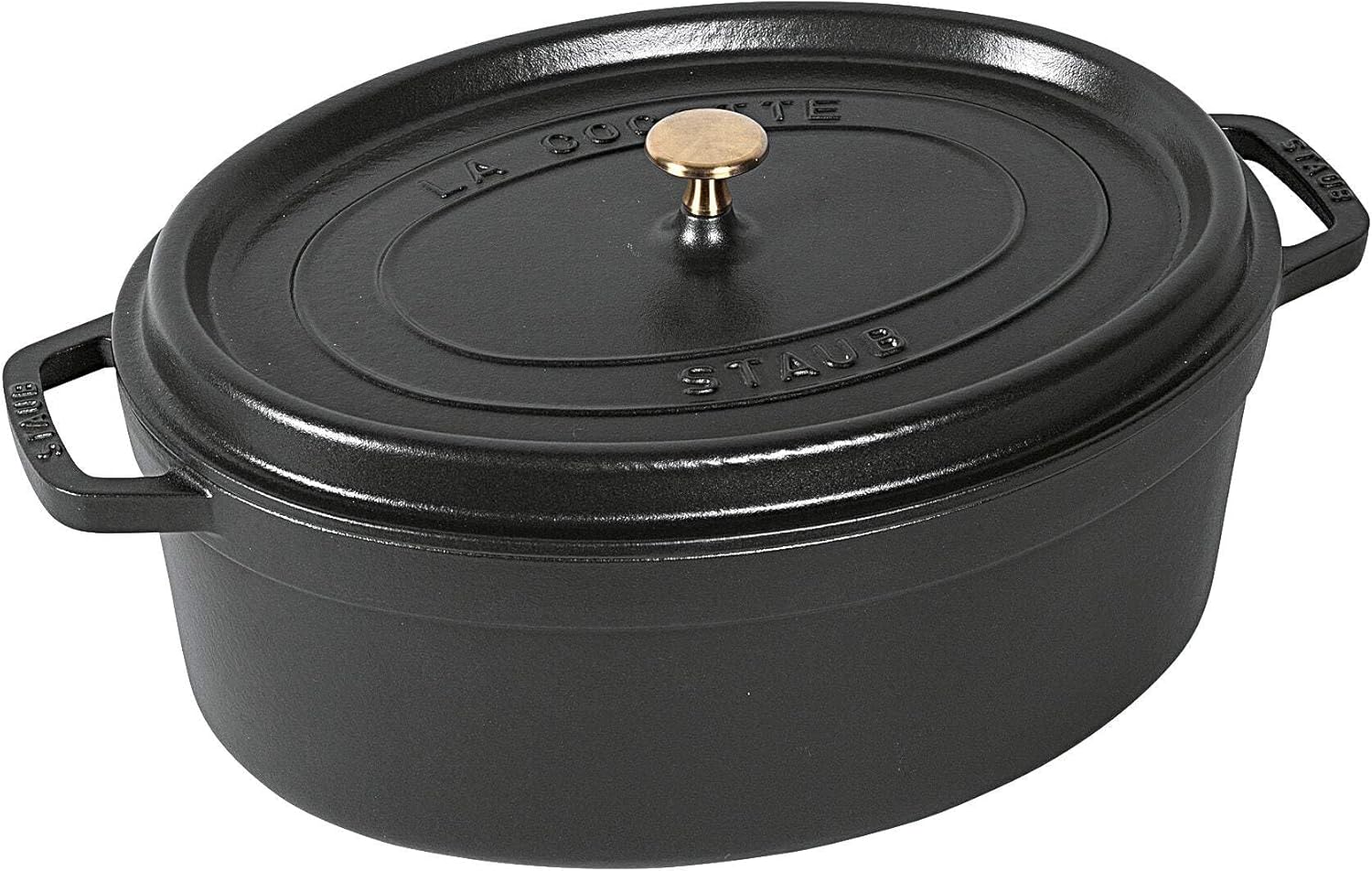 Staub 40506-370-0 Staubb Cocotte 37 cm Black (Pack of 1)
