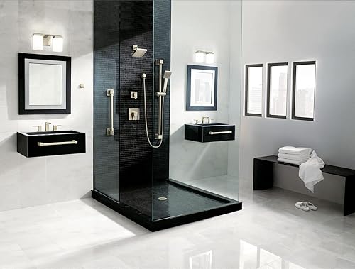 Miniatura 7 de Moen Posi - Set de cabezal de regadera de 90 grados TS2712BN, TS2712BN