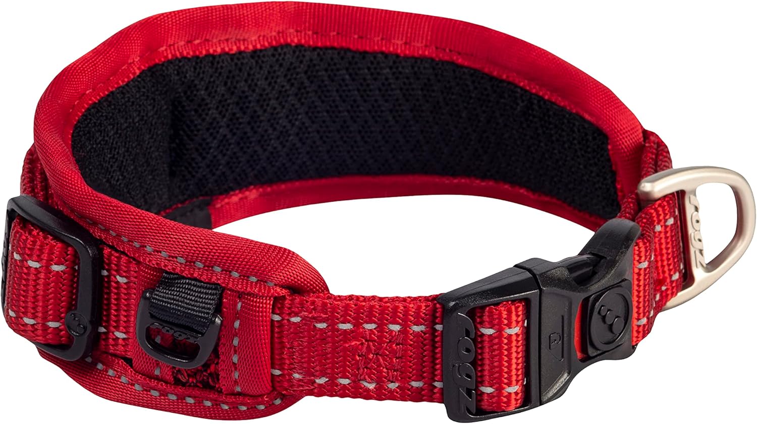 Rogz Utility Yastıklı Klasik Köpek Boyun Tasması Kırmızı Large 20x30x42 Cm