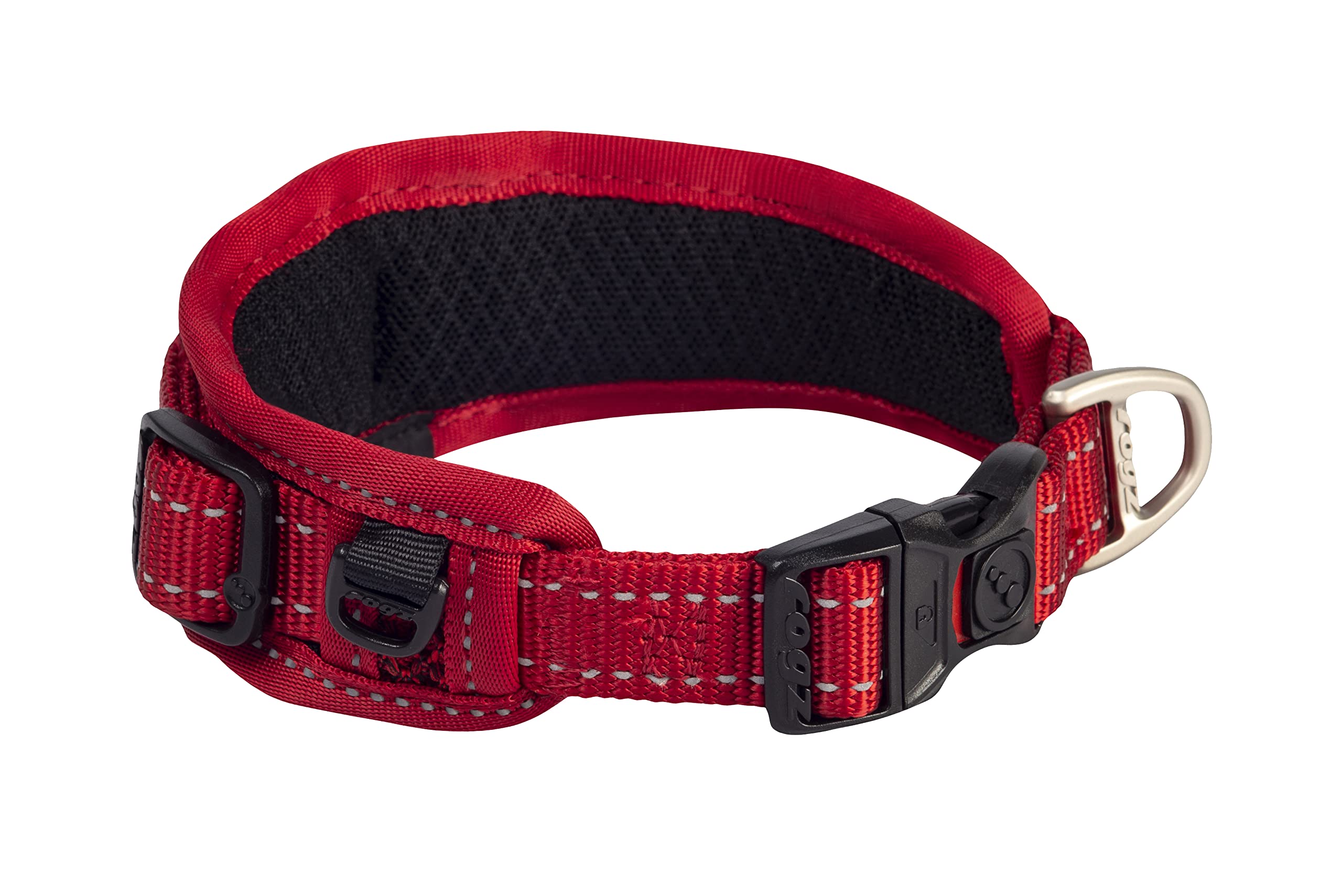 Rogz Utility Yastıklı Klasik Köpek Boyun Tasması Kırmızı Large 20x30x42 Cm