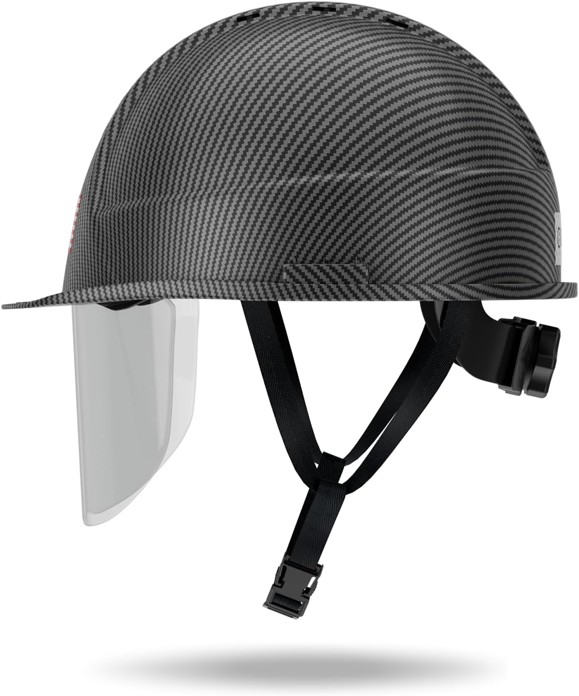 Reflective Safety Hard Hat with Visor,Vented Protection Construction Hard Hat,ANSI Z89.1& OSHA Approved Safety Helmet - Image 2