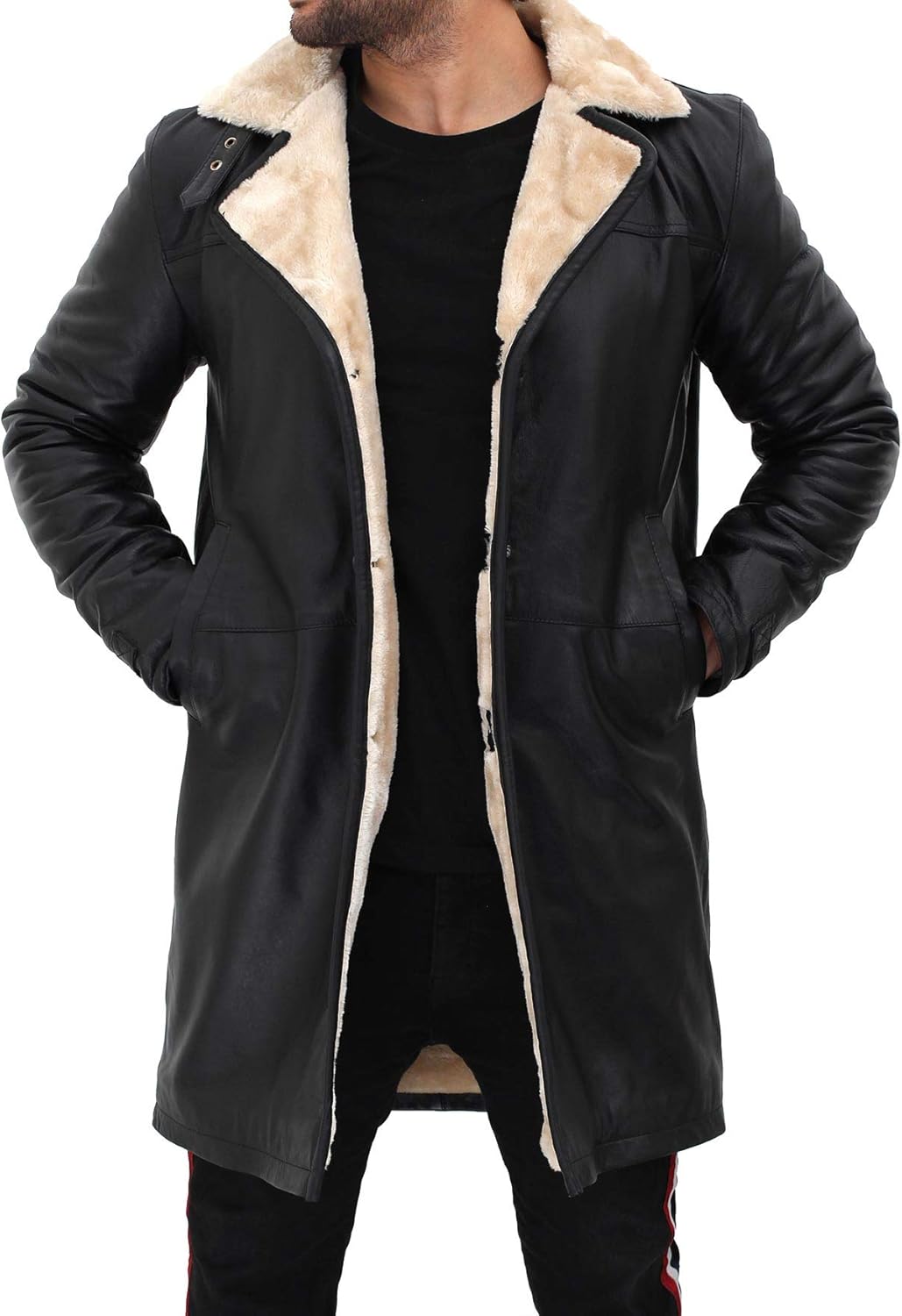 superfly shearling coat