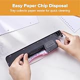 PaperPro inCOURAGE 12 Reduced Effort 3-Hole Punch, 12 Sheets, Pink (2188) – view 4