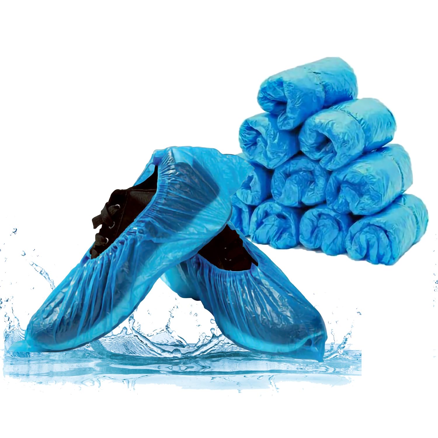 Clear & Sure 100 Pcs (50 Pair) Durable Boot & Shoe Covers, One Size Fits All, Blue. Shoe Protectors (B09STNJ9NL) Amazon Price History, Amazon Price Tracker