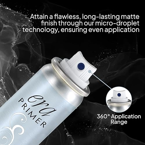 Miniatura 3 de ERA Beauty maquillaje en aerosol, Era Face PRIMER, 1.5oz, cosméticos aerógrafo profesional por Era Beauty