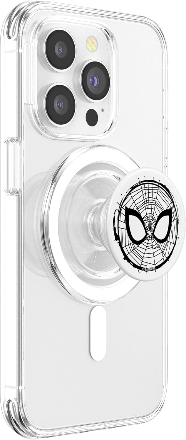 Marvel Spider-Man Mask Sketch PopSockets PopGrip for MagSafe