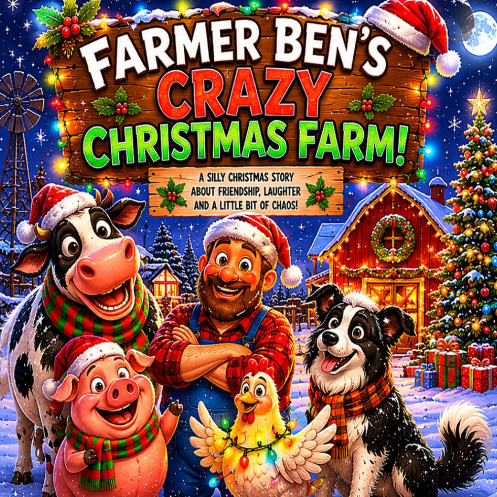 Farmer Ben and His Crazy Christmas Farm: A silly Christmas story about friendship, teamwork, snowball chaos, and saving the farm!