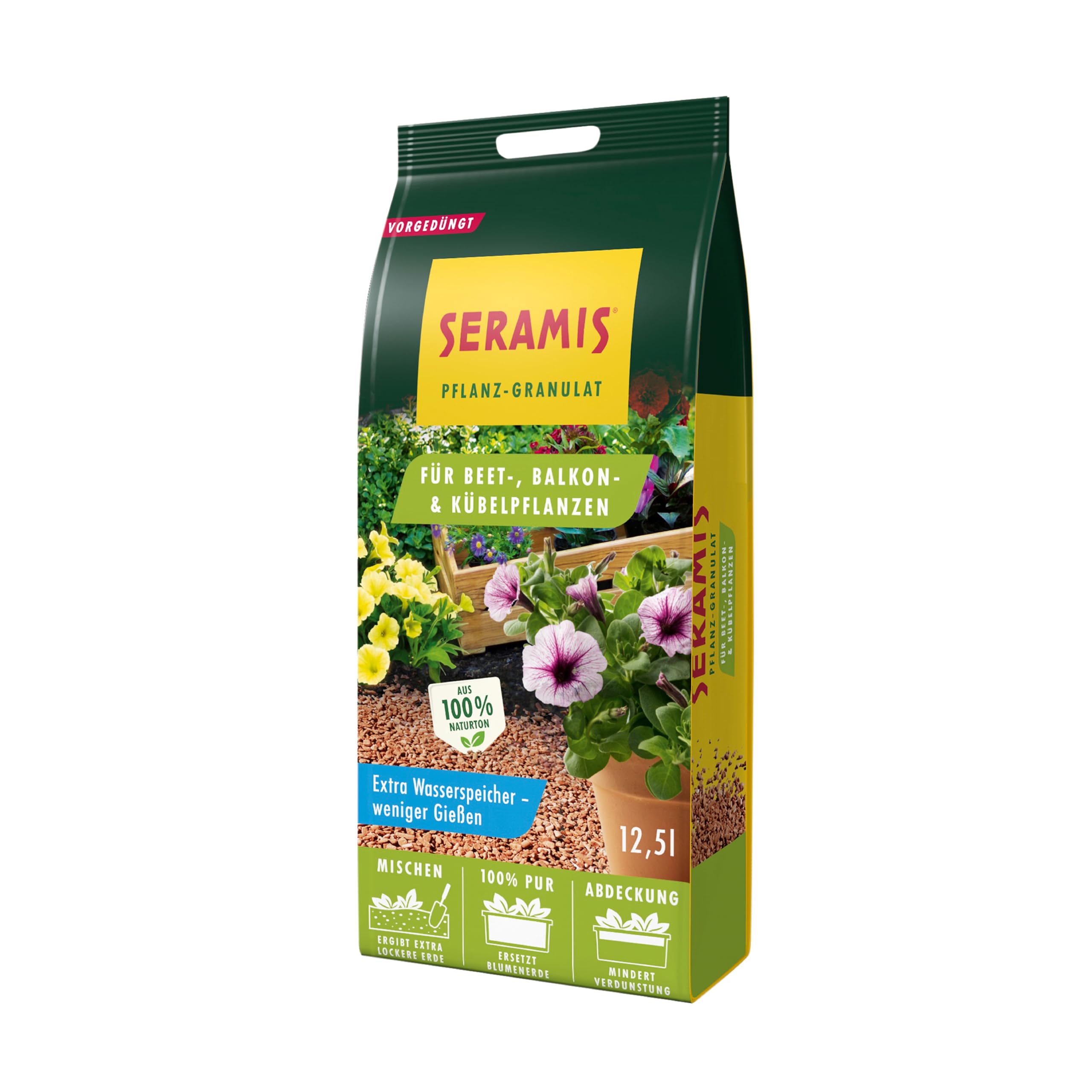 Seramis Pflanz-Granulat 12,5 l fr Beet-, Balkon- & Kbelpflanzen