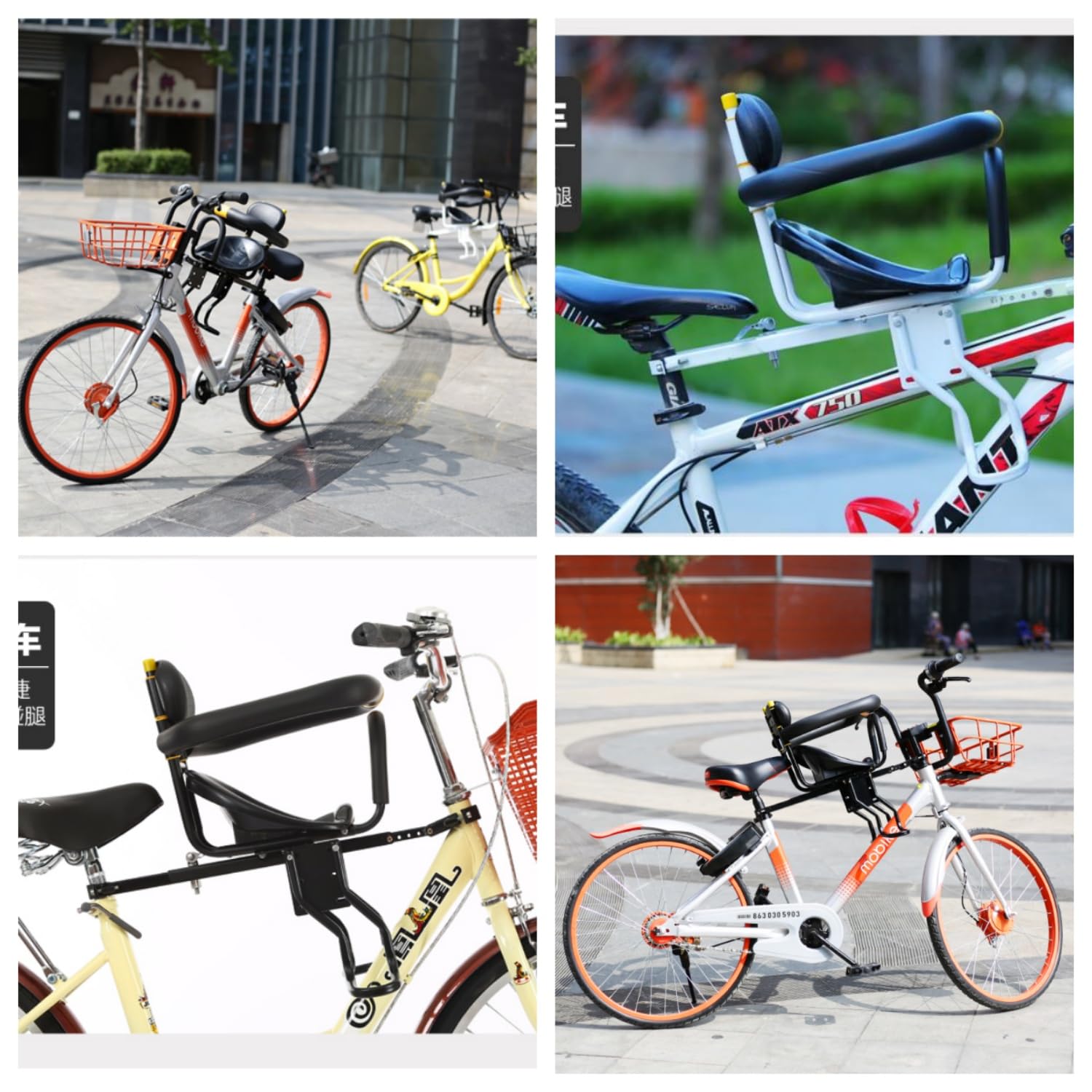 Amazon | FYDN 自転車 チャイルドシートこどものせ後ろフロント