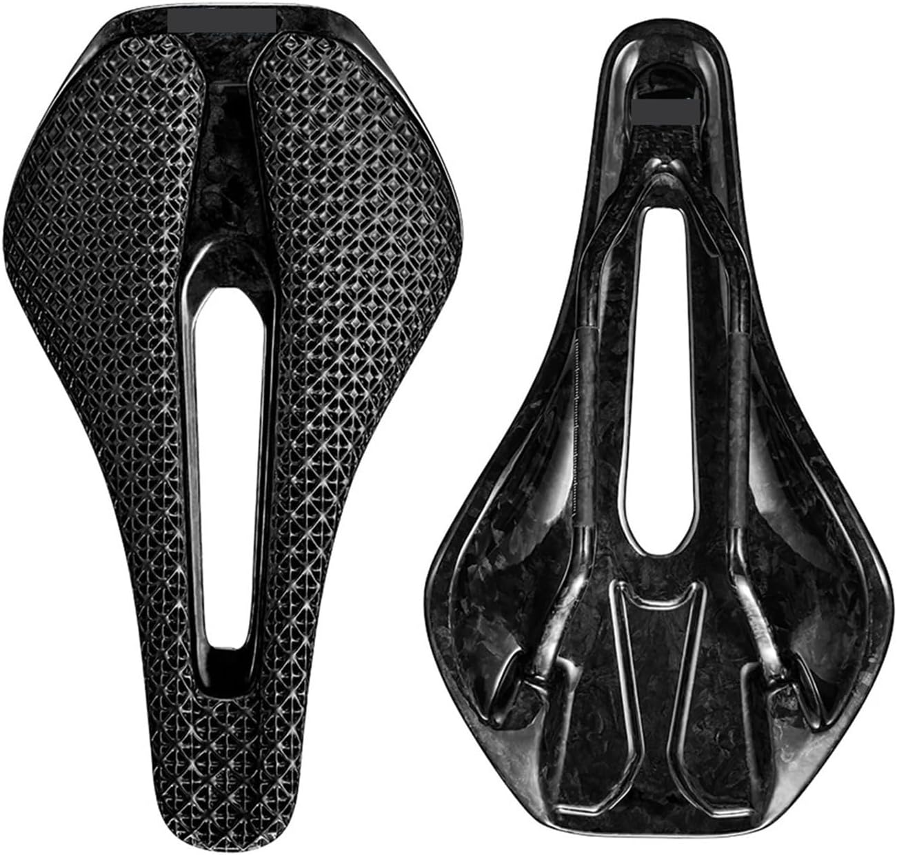 3D Printed Ultralight Carbon Bicycle Saddle 135/143mm 105g for MTB Gravel Road Bike Seat Cycling Parts