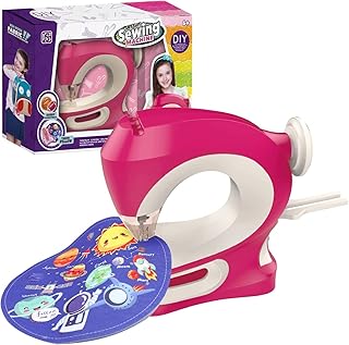 ألعاب ماكينة خياطة تعليمية مثيرة للاهتمام للأطفال المبتدئين، مجموعة أدوات يدوية كهربائية للمبتدئين، هدية للبنات من سن 6 سنوات فما فوق من يلا جوي