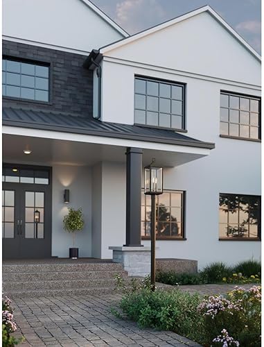 Vista 20 de Progress Lighting Aplique de pared cilíndrico de 6 pulgadas, 2 luces modernas de montaje en pared arriba y abajo, iluminación interior y exterior