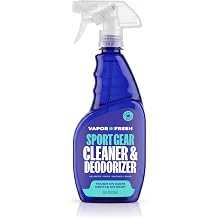 Vapor Fresh Sports Cleaner and Deodorizer - For Boxing Gloves, Sports Pads, Helmets, Gym Bags, Gym Equipment and More - Naturally Powered By Plants, 16 Fl Oz (1-Pack)