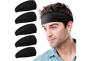Anti-Bacterial, Comfortable Headbands With Sweat Absorption