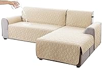 Vista 1 de Genina Fundas de sofá modular para perros, fundas de sofá en forma de L, funda de sofá reversible, protector de muebles seccionales para mascotas