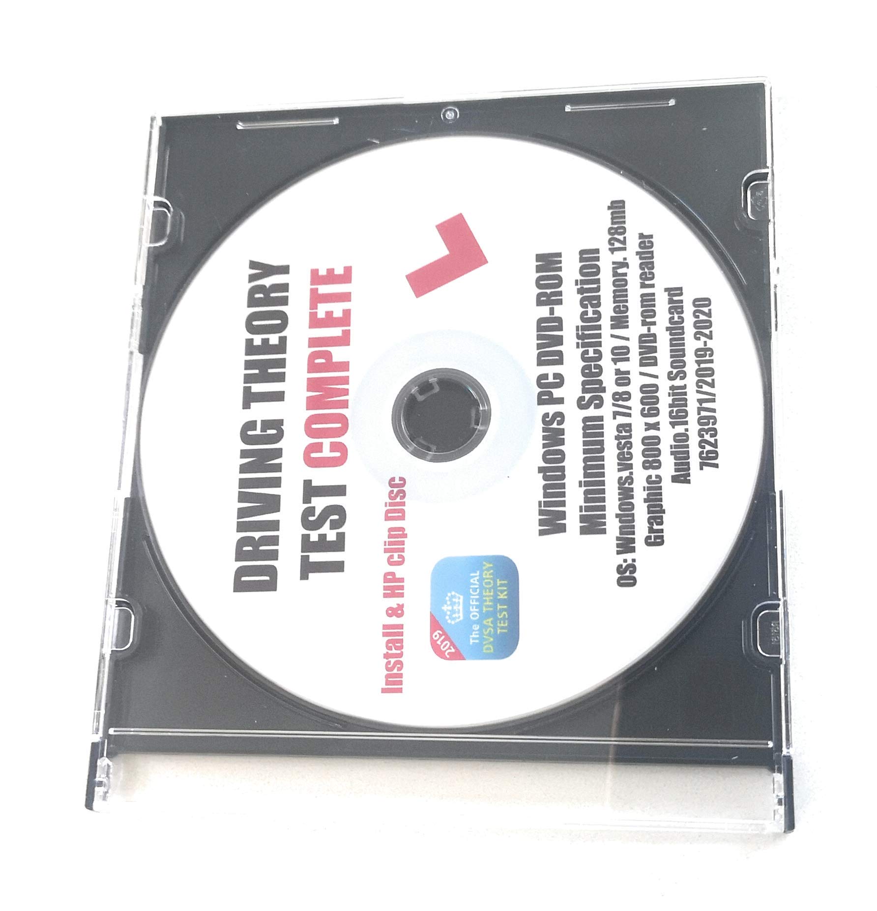 The official DVSA theory test KIT for car drivers pack