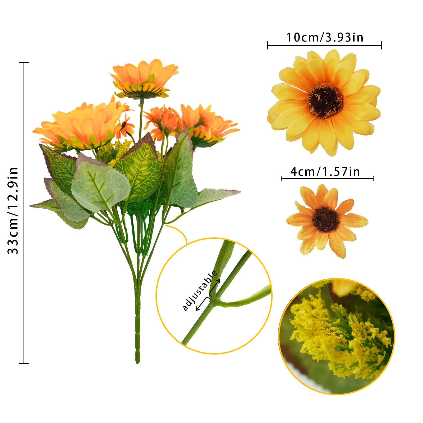 ひまわり出品 Amazon｜ヒマワリ FLS5322 ひまわり ヒマワリ 向日葵 枝 サン