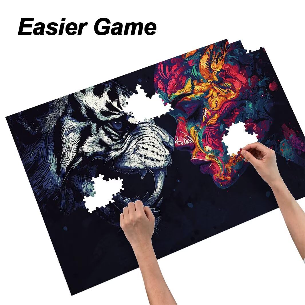 Puzzle Paura, Puzzle 3000 Pezzi Arte per Adulti, Regalo Uomo e Donna -4677