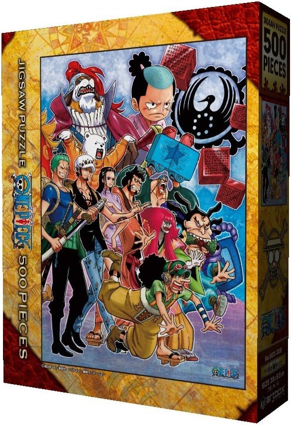 Ensky 500 Piece Jigsaw Puzzle One Piece Open Wano Country 38 X 53 Cm Japan Import Amazon Co Uk Toys Games