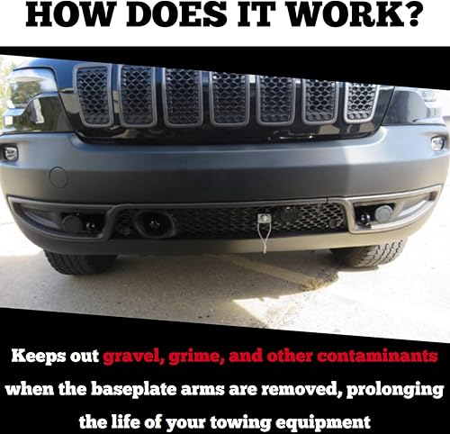 Miniatura 5 de Roadmaster 210 pares de tapones de placa base para tubos de identificación de 1-1/2 pulgadas | Diseñado para placas base estilo EZ Twistlock con