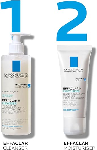 La Roche-Posay Effaclar H Isobiome Creme Lavante Temizleyici Kurutucu Bakım Alan Ciltler İçin 390 ml