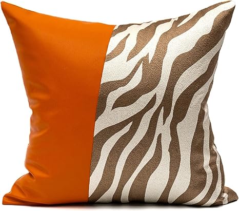 orange pillows amazon