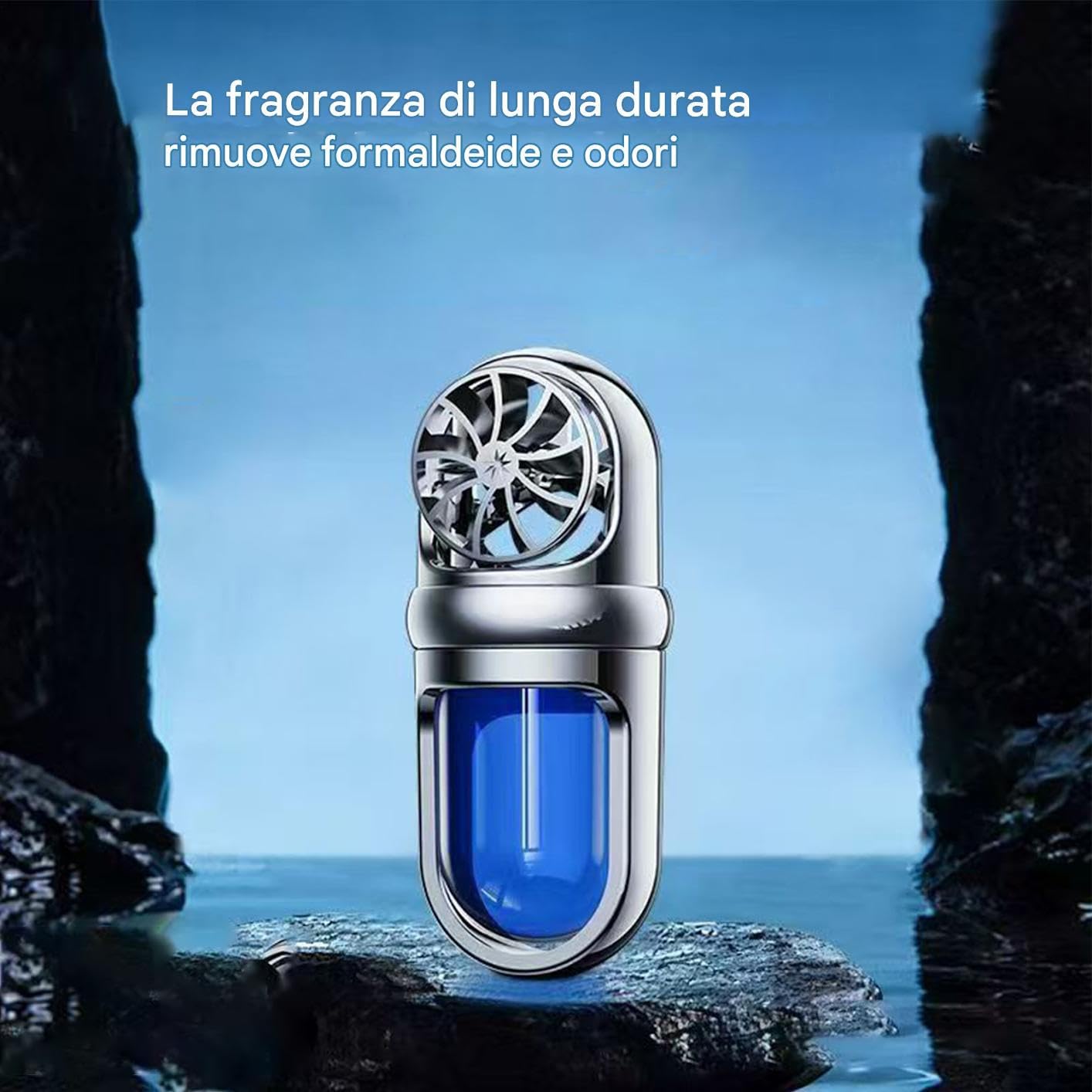 Profumatore per Auto da Climatizzatore | Diffusore Veicolo Per Auto Furgone - Duratura Fragranza Rinfrescante Viaggio Guidatore Accessorio Vettura