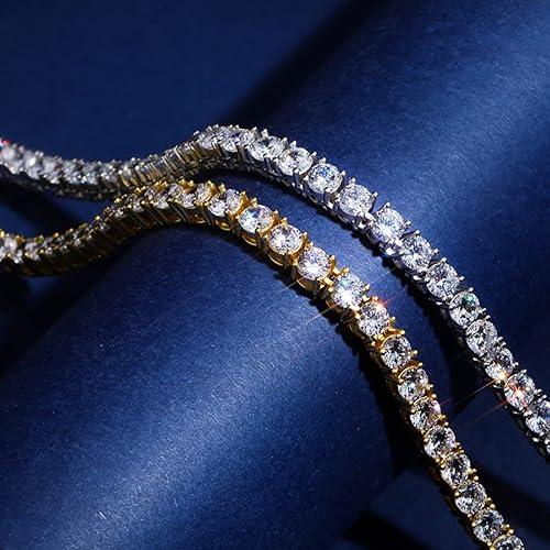 Miniatura 7 de yfstyle Cadena de eslabones cubanos para hombre, collar de cadena de eslabones cubanos de oro, collar de hip hop, cadena de eslabones cubanos para