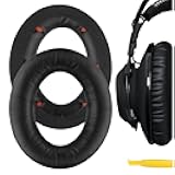 Geekria Replacement Ear Pads for HyperX Cloud Revolver/Revolver S Gaming Headphones Ear Cushions, Repair Parts (Black)