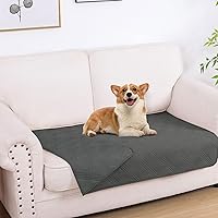 Vista 188 de hyha - Manta impermeable para cama de perro, mantas suaves para mascotas, funda impermeable para sofá para perros, fundas reversibles lavables