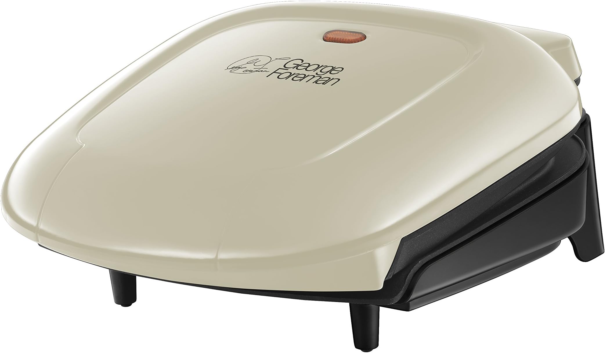 George Foreman 2-Portion Compact Grill 18842 - Cream