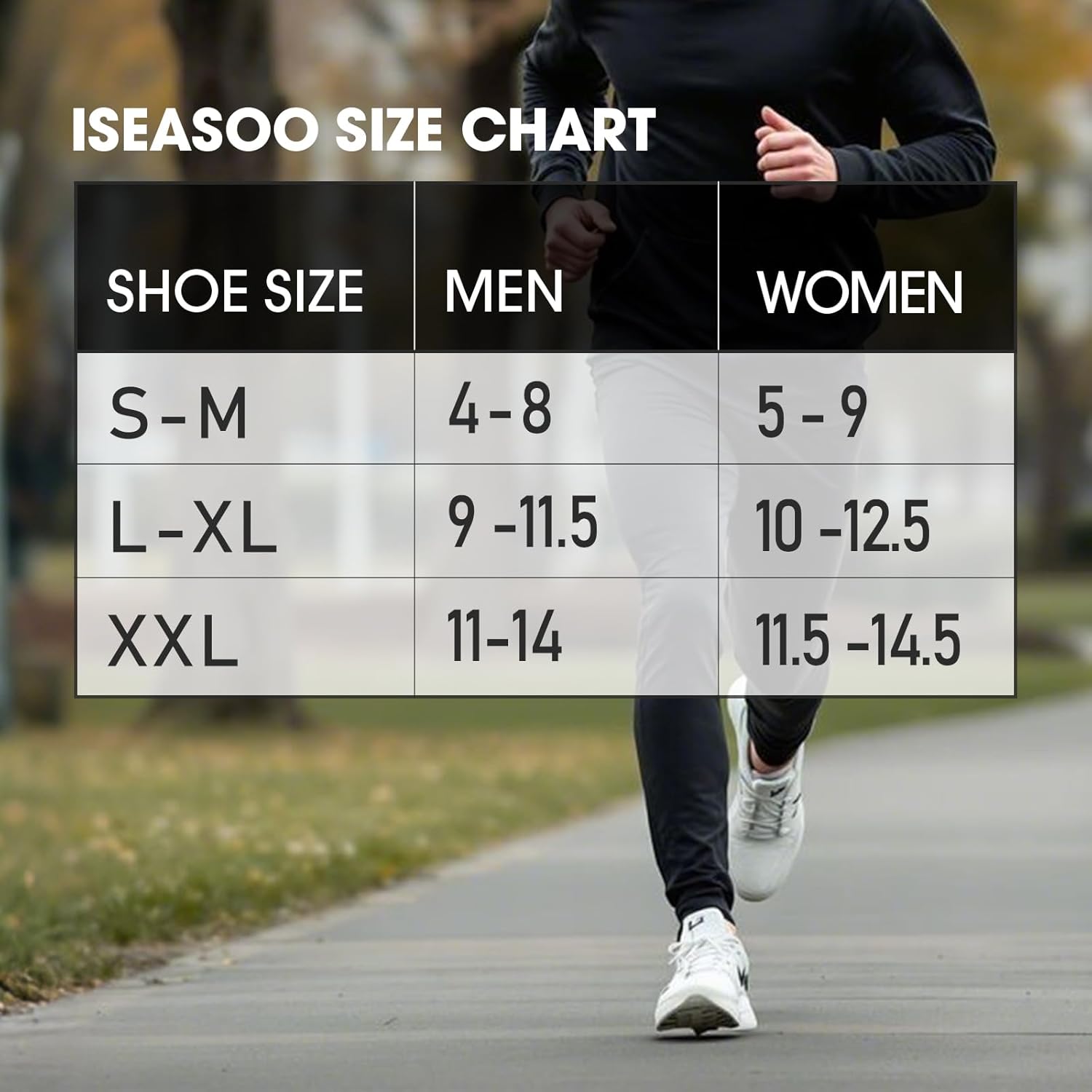 Iseasoo Copper Ankle Compression Socks - Low Cut Arch Support Socks for Men & Women, Running, Nurses, Plantar Fasciitis Socks - Image 2