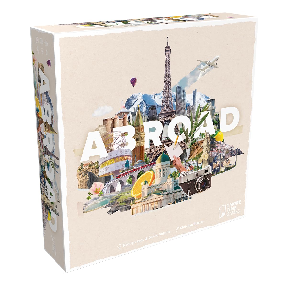 1 More Time Games, Abroad, Connoisseur Game, 1-5 Players, from 12+ Years, 90 Minutes, German