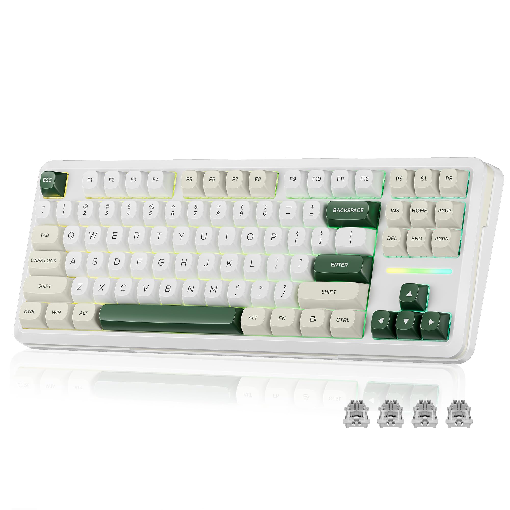Amazon.com: Redragon K734W Wireless Mechanical Keyboard, Tri Mode