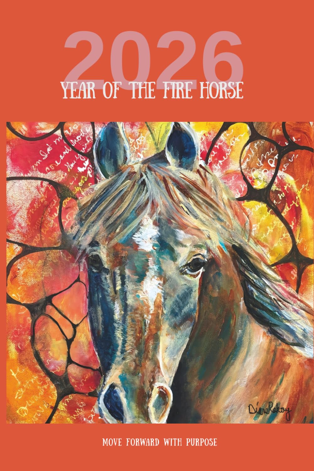 Year of the Fire Horse - 2026 Joural: A 6 x 9 Lined 120 page Notebook for Intention Setting, Reflection, and Personal Growth