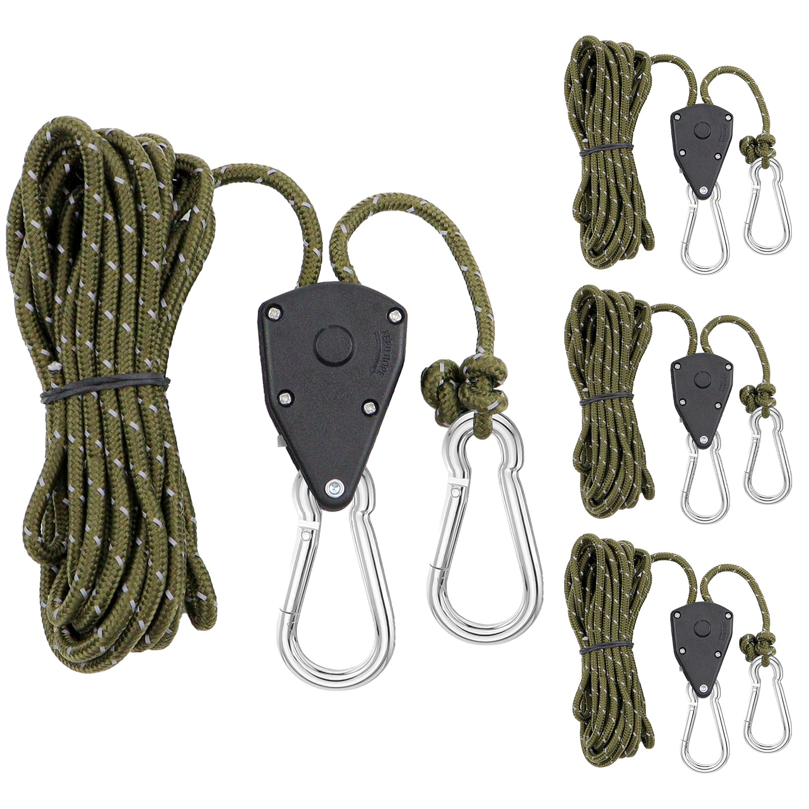 verstellbarer knoten zelt MISIQIMA 4 Stück Abspannseile mit Seilspanner, 4m|4mm Reflektierende Abspannseile Camping, Verstellbare Spannseile, Abspannseile für Zubehör, Zelten Zubehör Sport & Freizeit Size:32 Partyzelt 4x6m – 24m² backpacking tarp