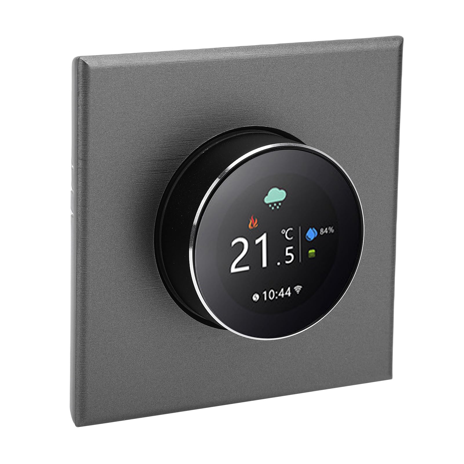 Generic Termostato Inteligente WiFi, Pantalla TFT de 240x240, Pantalla Digital, Termostato Doméstico Inteligente para Caldera de Calentamiento de Agua, con Control por Teléfono