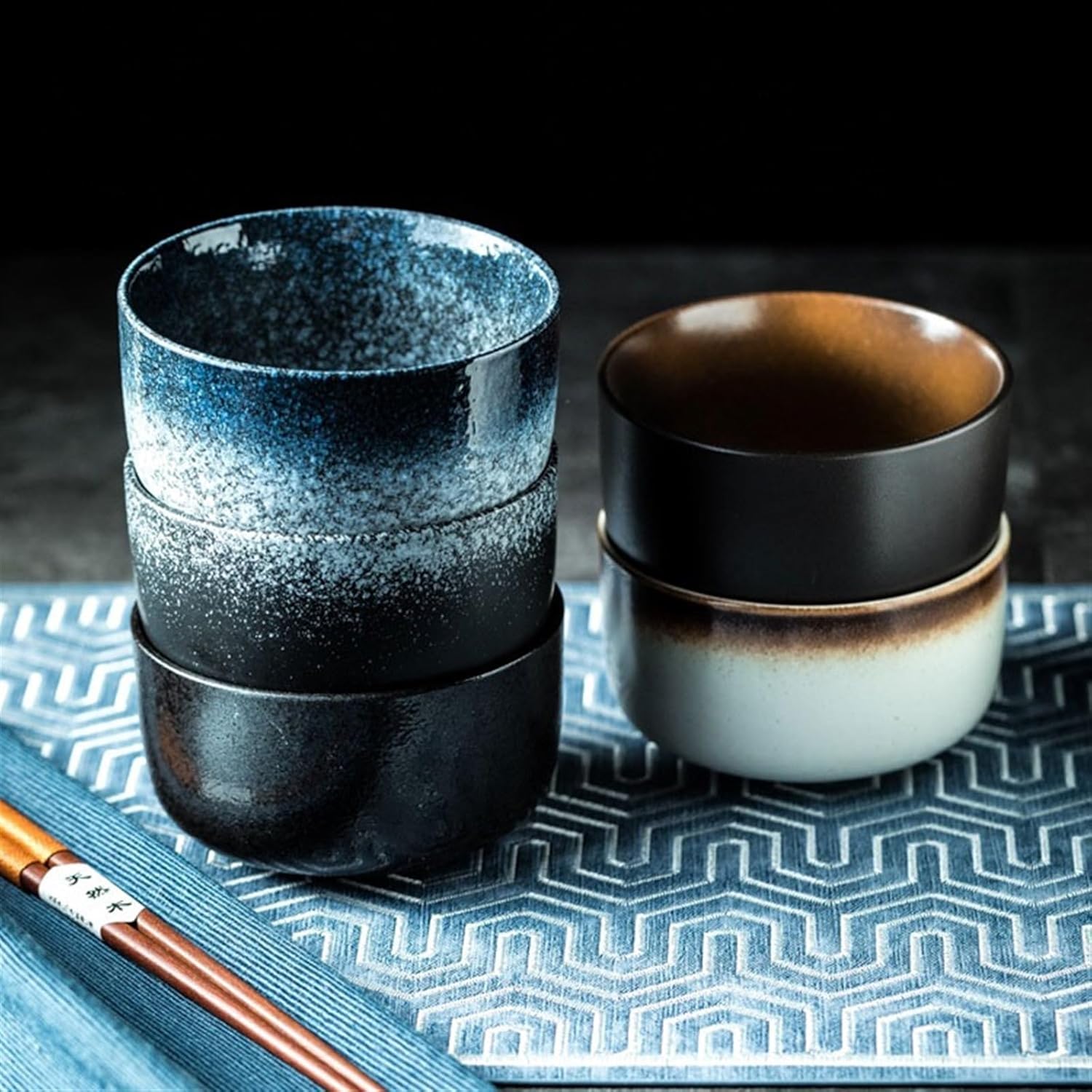 ディップボウル 商業ホテル食器ヴィンテージ朝食スープボウルセラミックシンプルなラウンドスナックプレートソースボウル ソース皿 (Co