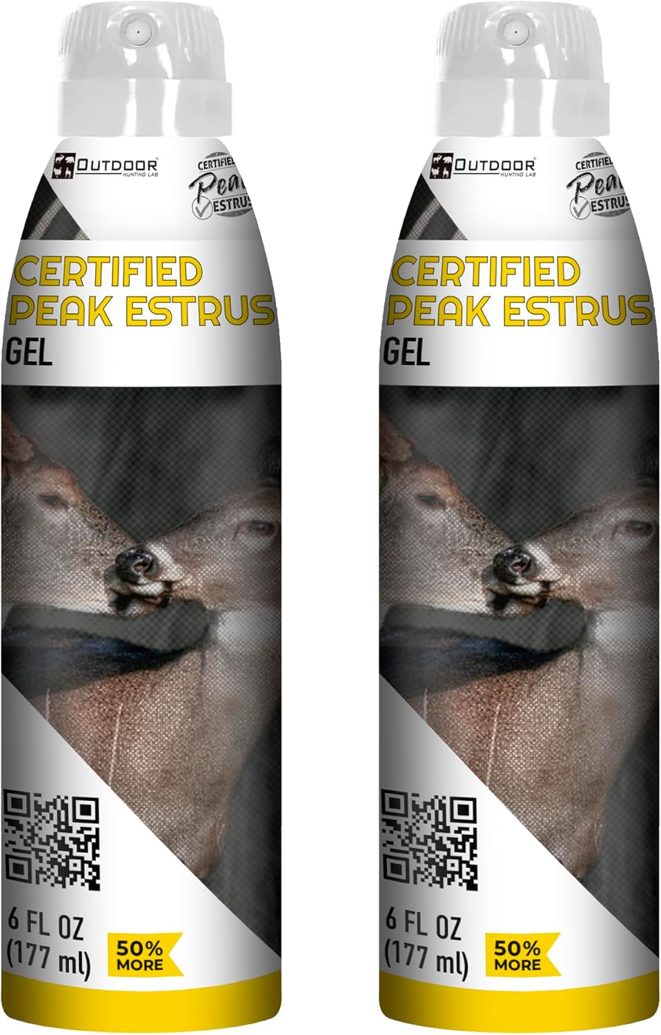 Certified Peak Doe Estrus Hunting Gel & Mist | Doe in Heat Urine for Hunting | Deer Scents & Attractants