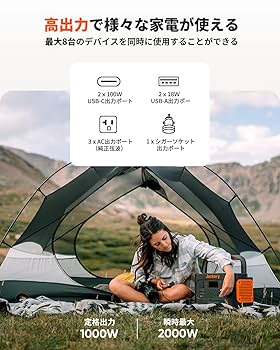 ぱーちゃん　Jackery 1000 Proポータブル電動 Jackery ポータブル電源 1000 Pro｜コンパクト・高速充電・大