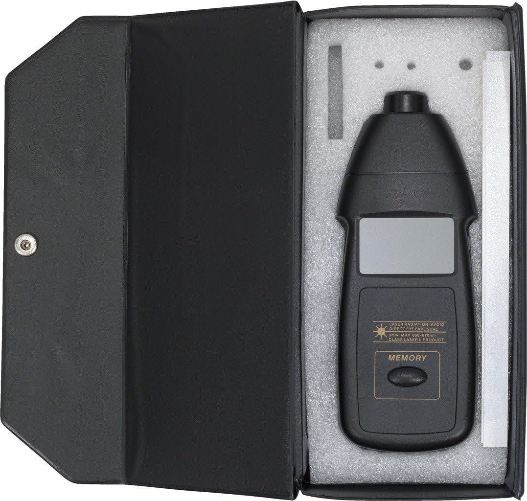 KS Tools Digitaler Laser-Drehzahlmesser mit LED-Anzeige (455.0130) ab