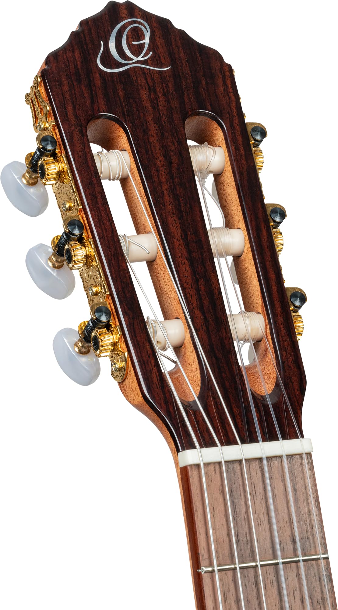 Ortega Traditional Series - Chitarra con corde in nylon, realizzata a mano in Spagna, con manico sottile e custodia professionale (R20GSNWN)