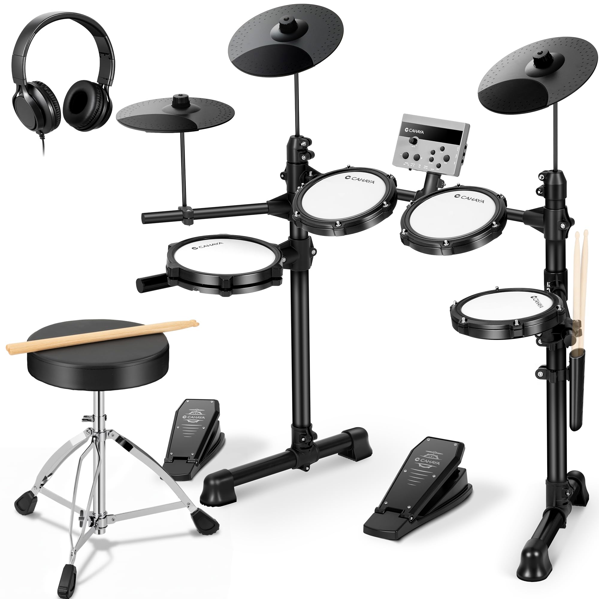 CAHAYA Electric Drum Set Beginner