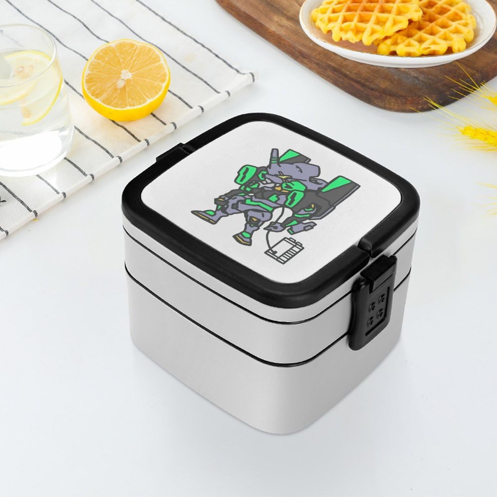 Amazon | 弁当箱 新世紀エヴァンゲリオン 二段 ランチボックス