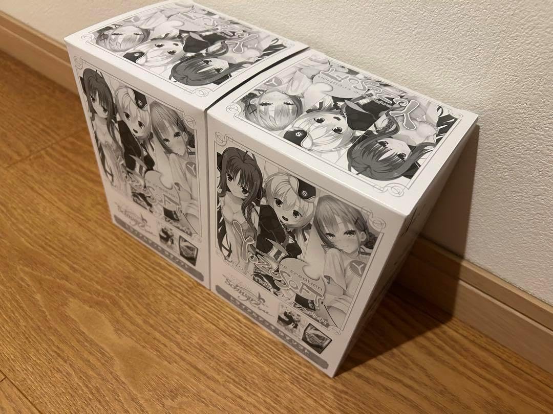 ヴァイスシュヴァルツロゼ ゆずソフト未開封TDトライアルデッキ2箱（計