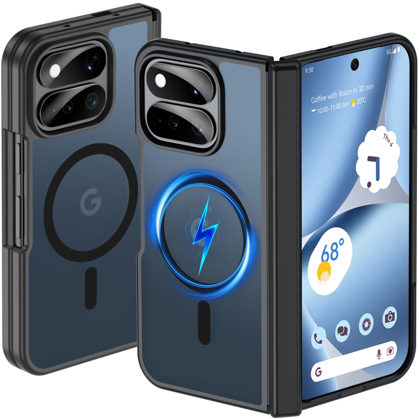 Amazon.co.jp: OWKEY Google Pixel 11 Pro Fold ケース MagSafe対応
